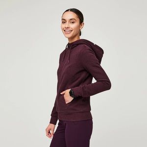 NWT Figs Essential Hoodie in Deep Purple